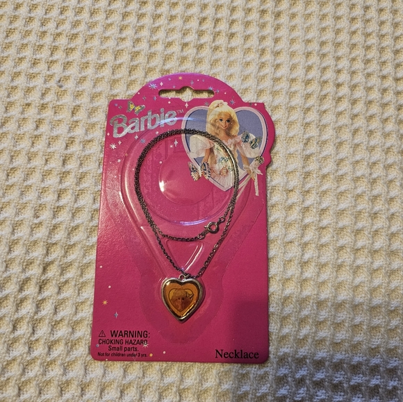 Barbie Heart Necklace *Vintage - Picture 1 of 6